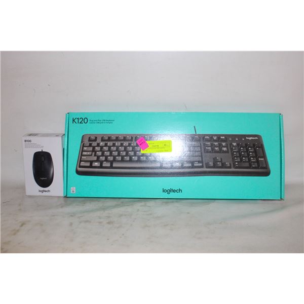 NEW LOGITECH KEYBOARD & MOUSE.
