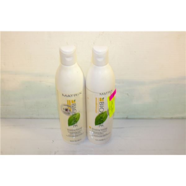 2 MATRIX BIOLAGE SMOOTHING SHAMPOO 500 ML BOTTLES