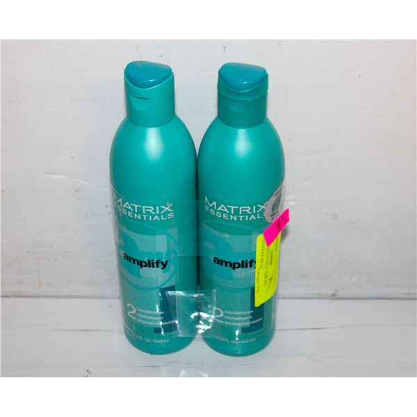 2 MATRIX ESSENTIALS AMPLIFY CONDITIONER 400 ML
