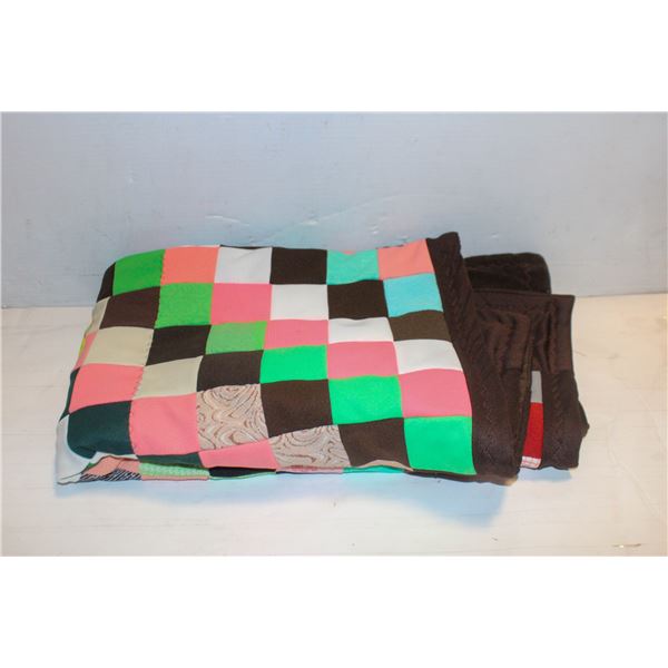 VINTAGE PATCHWORK QUILT-ESTATE