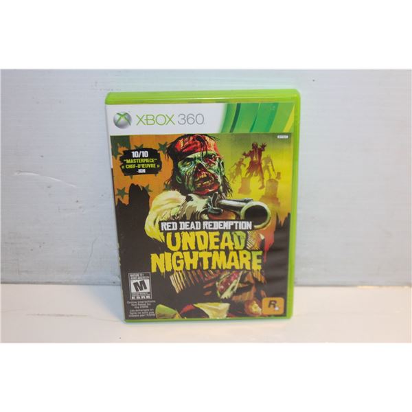 XBOX 360 RED DEAD REDEMPTION GAME