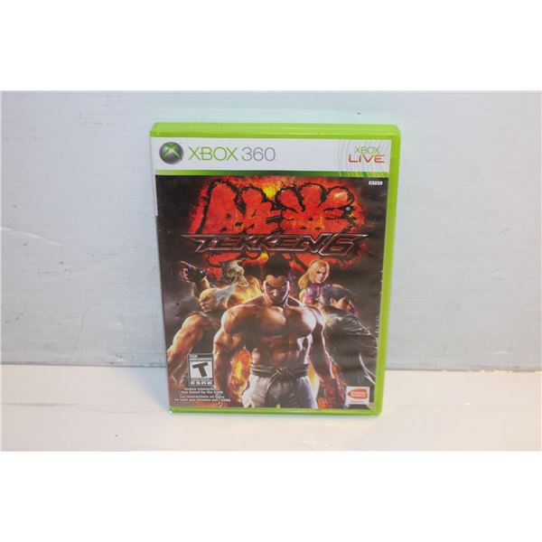 XBOX 360 TEKKEN 6 GAME