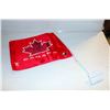 Image 1 : NEW CAR FLAG CANADA MENS OLYMPICS 11 X 13" AUTO-