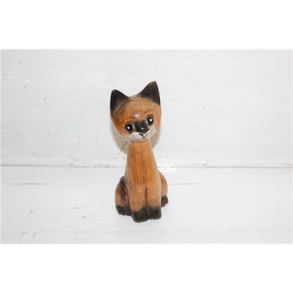 VINTAGE SIAMESE CAT MID CENTURY FOLK