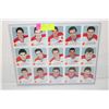 Image 1 : 1987-88 UNCUT AUTO-PRINTED SIGNATURES