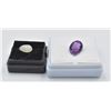Image 1 : #267- NATURAL AMETHYST 5.32 CT & MOONSTONE 2.90CT