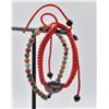 Image 1 : #144-NATURAL JADE JADEITE DONUT & BEAD BRACELET