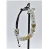 Image 1 : #110-NATURAL JADE JADEITE DONUT BRACELET