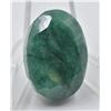 Image 1 : #320-NATURAL GREEN EMERALD GEMSTONE 128.0CT