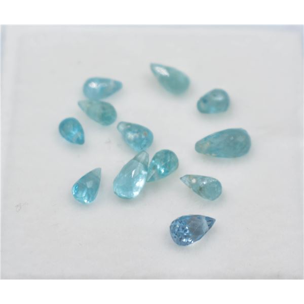 #244-NATURAL BLUE APPATITE  4.12CT