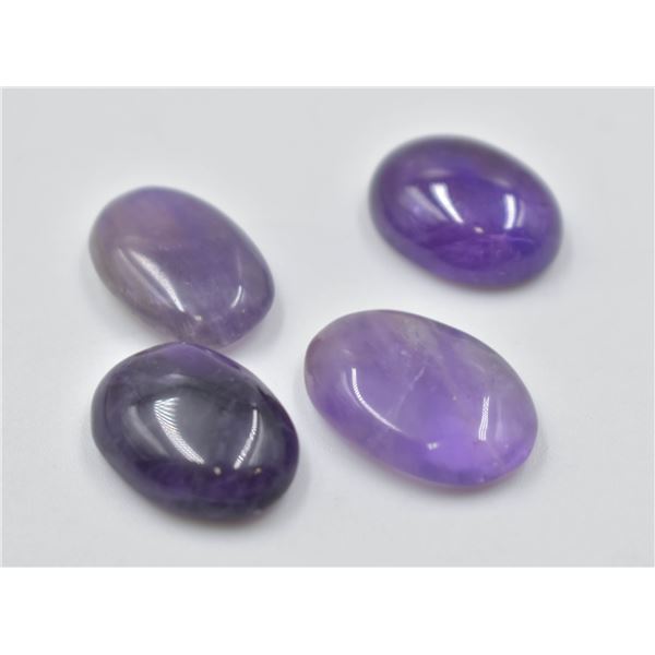 #299- NATURAL PURPLE AMETHYST GEMSTONES 56.55CT