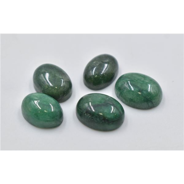 #294-NATURAL GREEN EMERALD GEMSTONES 53.60CT