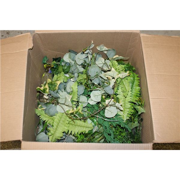 LARGE BOX ASSORTED DECORATIVE GREENERY