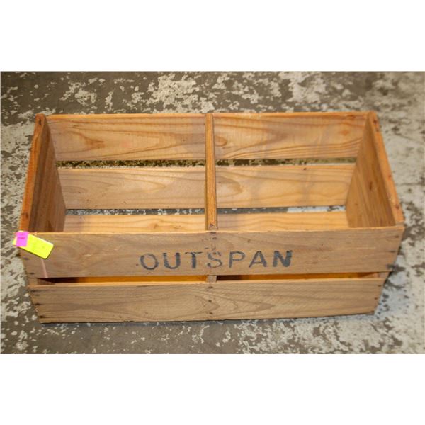 VINTAGE NAVEL ORANGES WOODEN CRATE SOUTH AFRIKA