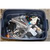 Image 1 : ASSORTED CONTAINER OF COMPUTER PARTS,