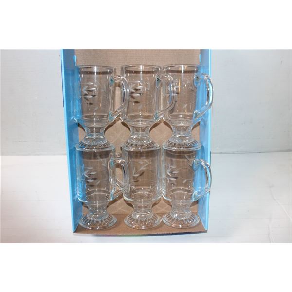 VINTAGE 6 PCS PRINCESS HOUSE CRYSTAL