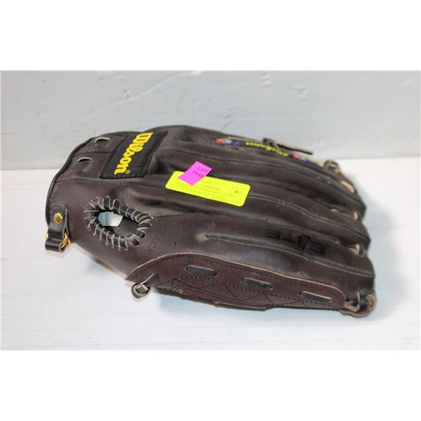 WILSON LEATHER LEFT HAND BASEBALL GLOVE-ESTATE