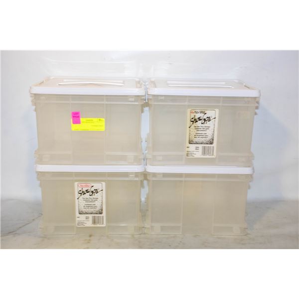 4 STERILITE SHOWOFFS