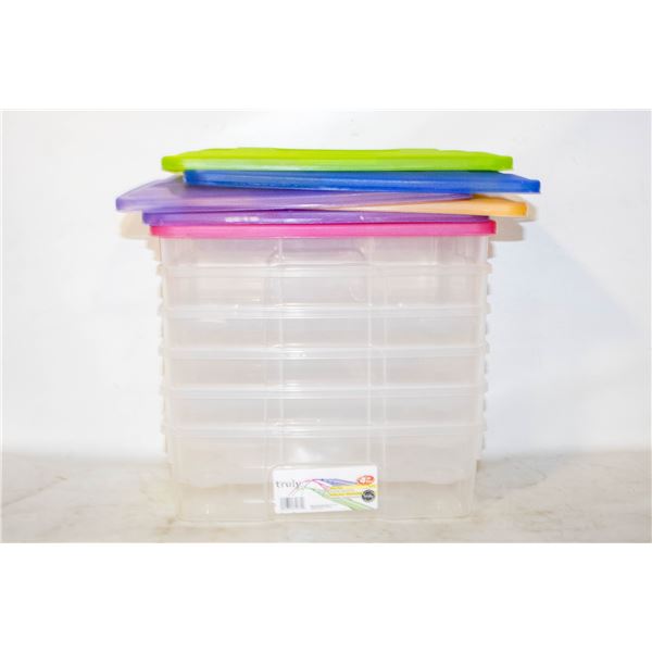 6 BINS 4.7 L (SHOE BOX)