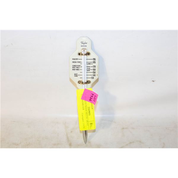 CANADIAN MADE METAL MEAT THERMOMETER