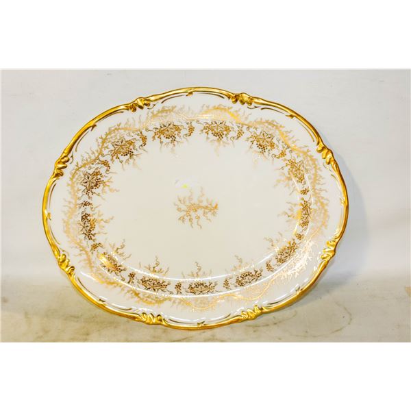 AD 1750 MADE IN ENGLAND COALPORT KINGS PLATE