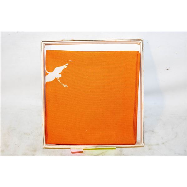 ORIENTAL SILK POCKET SQUARE