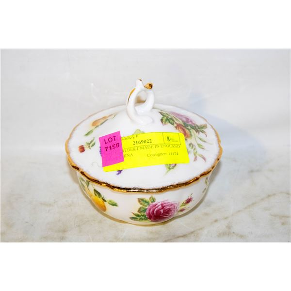 ROYAL ALBERT MADE IN ENGLAND BONE CHINA