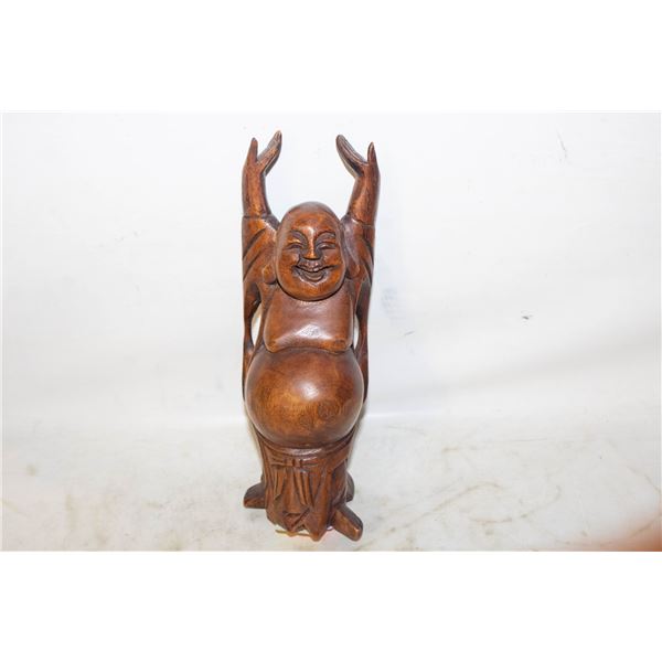 HAND-CARVED SOLID SUAR WOOD STATUE
