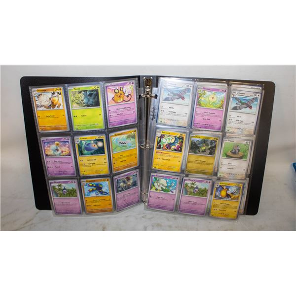 BINDER POKEMON COLLECTOR CARDS