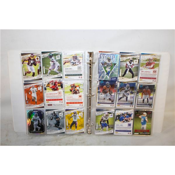 BINDER OF FOOTBALL CARDS