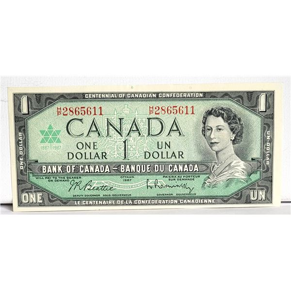4) CANADIAN CENTENNIAL (1867-1967) ONE