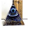 Image 1 : 14) HEALING PYRAMID WITH EVIL EYE WITHIN