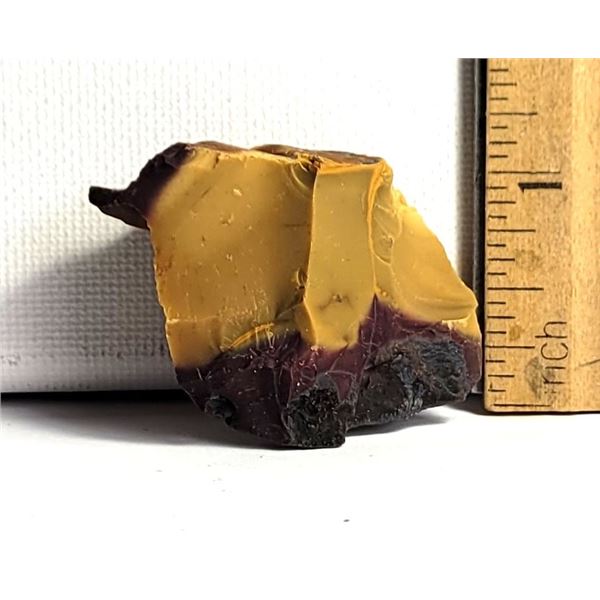 19) NATURAL 24.2 GRAMS MOOKAITE MINERAL