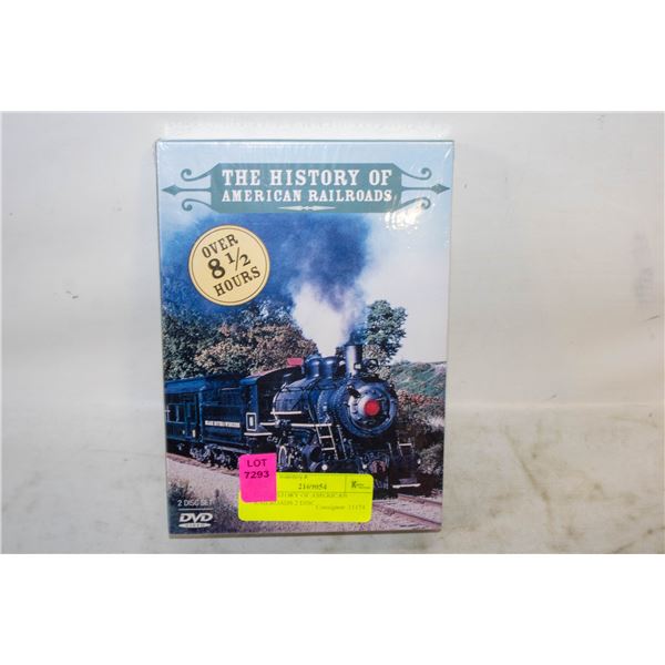 THE HISTORY OF AMERICAN RAILROADS 2 DISC