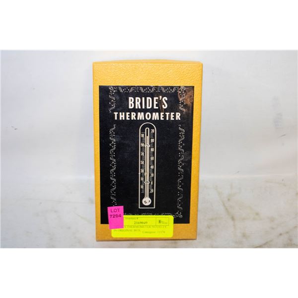 BRIDE’S THERMOMETER NOVELTY IN ORIGINAL BOX
