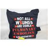Image 1 : NOT ALL WOUNDS ARE VISIBLE HOODIE SIZE LARGE