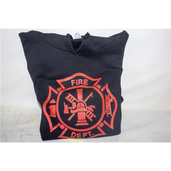 FIRE DEPT XLONG HOODIE SIZE XL