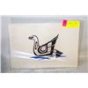 Image 1 : SWAN SIGNED ORIGINAL NATIVE ART