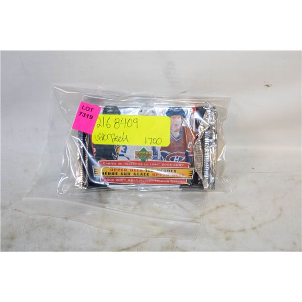 9PKS SEALED 2006-07 UPPER DECK ICE HEROES CARDS