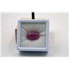 Image 1 : #208-NATURAL RED RUBY GEMSTONE 14.60CT