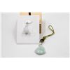 Image 1 : #103- NATURAL JADE JADITE PENDANT & CAR HANGER