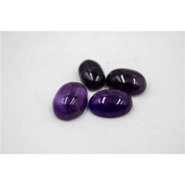 #297- NATURAL PURPLE AMETHYST GEMSTONES 50.00CT