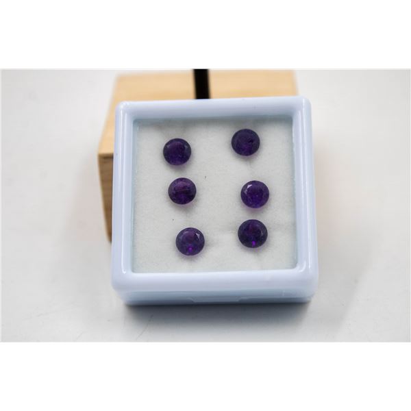 #240-NATURAL AMETHYST GEMSTONES 4.70CT
