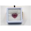 Image 1 : #224-NATURAL RED RUBY GEMSTONE 12.35CT