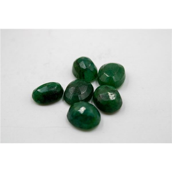 #336-NATURAL GREEN EMERALD GEMSTONES 46.60CT