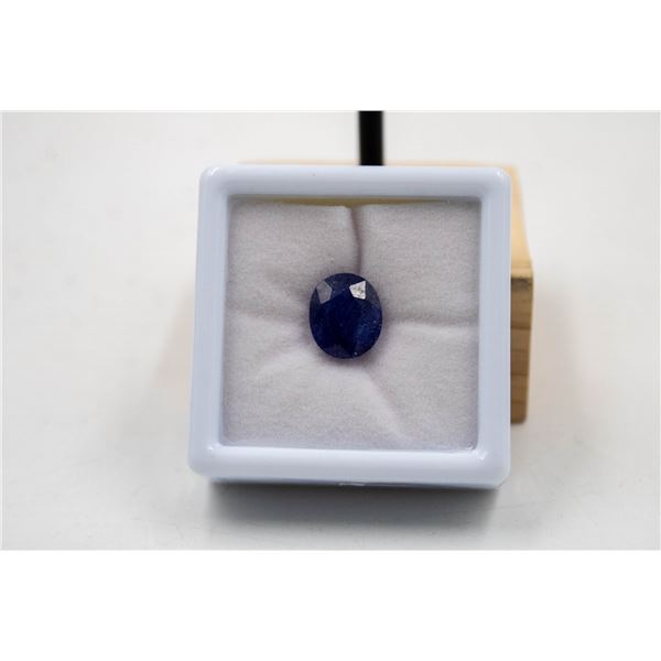 #235-NATURAL BLUE SAPPHIRE GEMSTONE 5.65CT