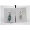 Image 1 : #175-NATURAL JADE JADEITE PENDANT 2PCS