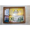 Image 1 : VINTAGE LICENCE PLATES, NEW YORK, ILLINOIS,