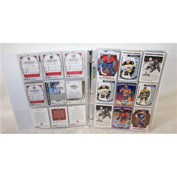 BINDER OF O-PEE-CHEE CARDS ASSORTED