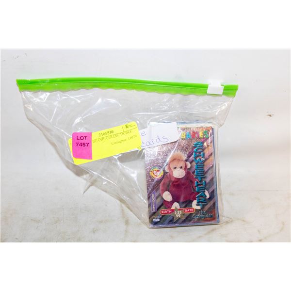 OVER 45 BEANIE COLLECTICBLE CRADS